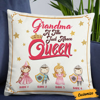 Personalized Mom Grandma Kids Queen Pillow DB74 95O36 thumb 1