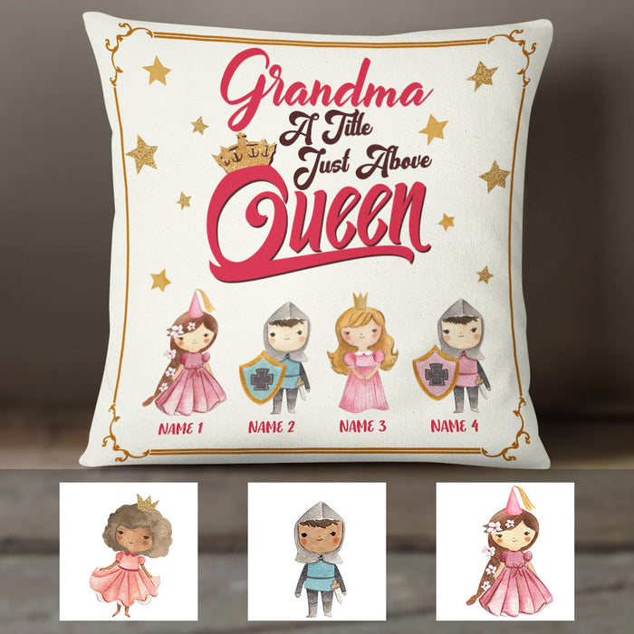 Personalized Mom Grandma Kids Queen Pillow DB74 95O36 1