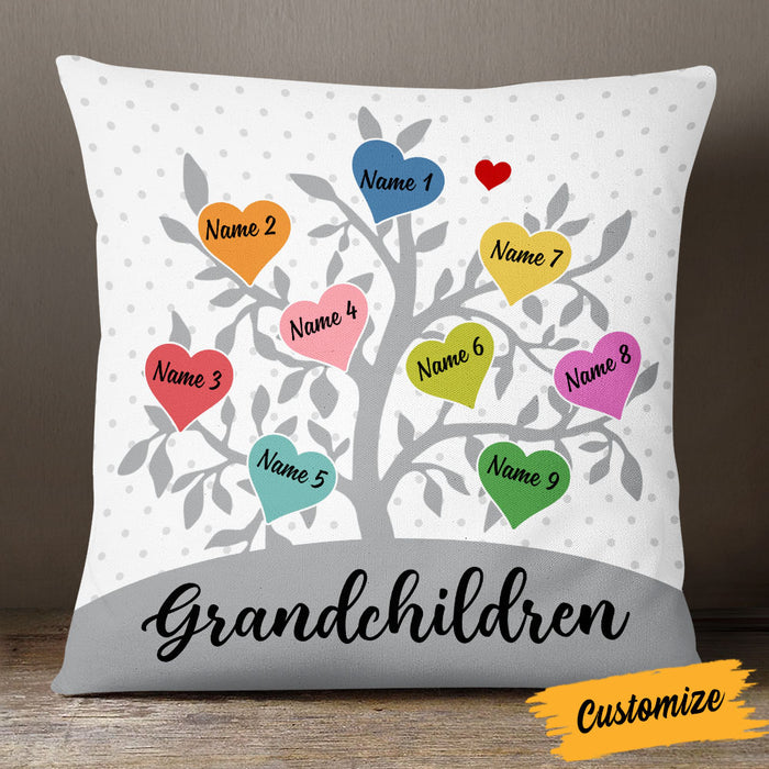 Personalized Mom Grandma Kids Pillow DB74 23O53 1