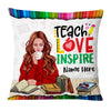 Personalized Proud Teacher Teach Inspire Pillow DB82 26O36 1