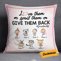 Personalized Mom Grandma Kids Pillow DB75 95O19 thumb 1