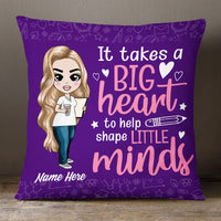 Personalized Proud Teacher Pillow DB81 23O53 thumb 1