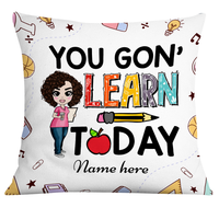 Personalized Proud Teacher Pillow DB77 23O24 thumb 1