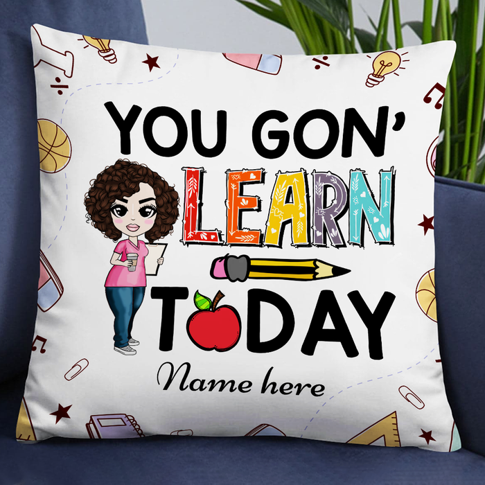 Personalized Proud Teacher Pillow DB77 23O24 1
