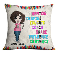 Personalized Proud Teacher Pillow DB82 23O19 thumb 1