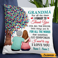 Personalized Mom Grandma Kids Pillow DB76 23O47 thumb 1
