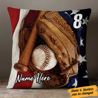 Personalized Love Baseball Pillow DB85 87O57 thumb 1