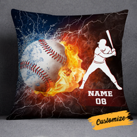 Personalized Love Baseball Pillow DB86 87O24 thumb 1