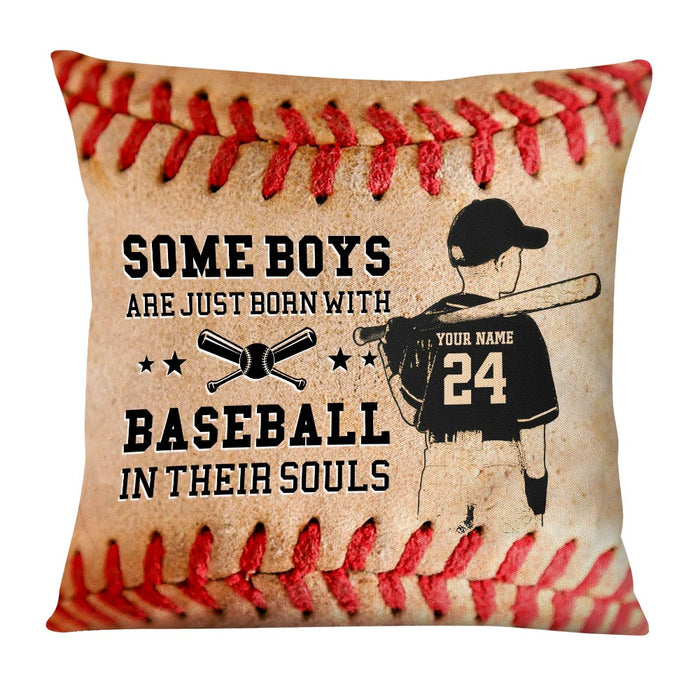 Personalized Love Baseball Grandson Pillow DB84 30O36 1