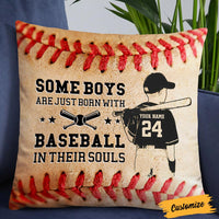Personalized Love Baseball Grandson Pillow DB84 30O36 thumb 1