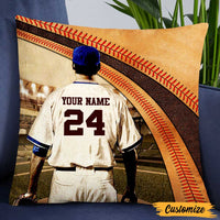 Personalized Love Baseball Player Pillow DB82 85O47 thumb 1