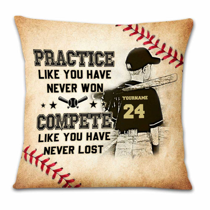Personalized Love Baseball Pillow DB85 30O23 1