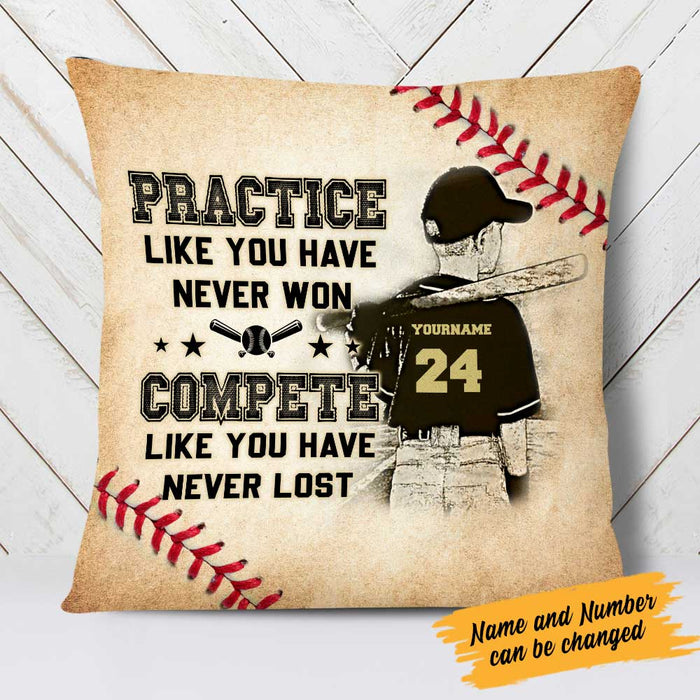Personalized Love Baseball Pillow DB85 30O23 1