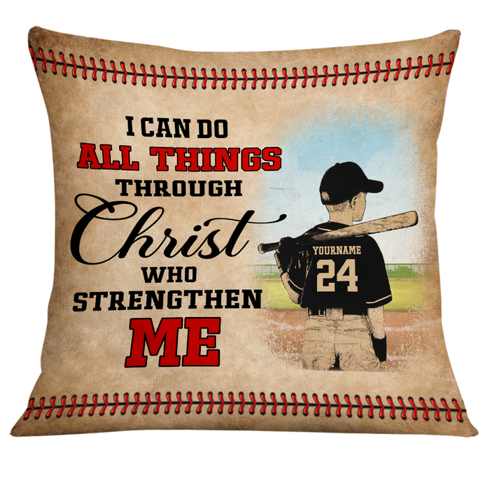Personalized Love Baseball Pillow DB86 30O24 1