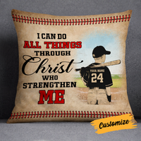 Personalized Love Baseball Pillow DB86 30O24 thumb 1