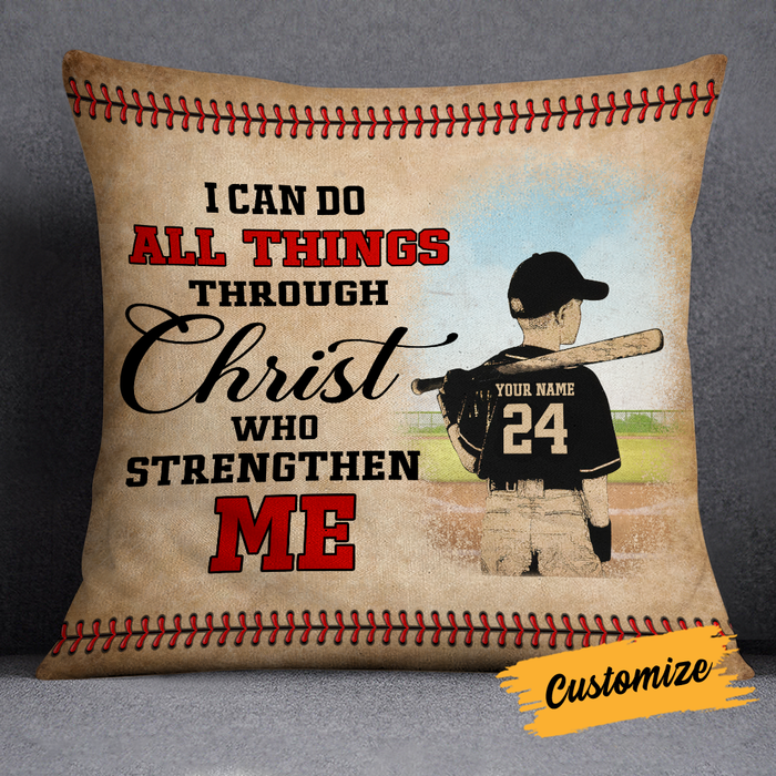 Personalized Love Baseball Pillow DB86 30O24 1