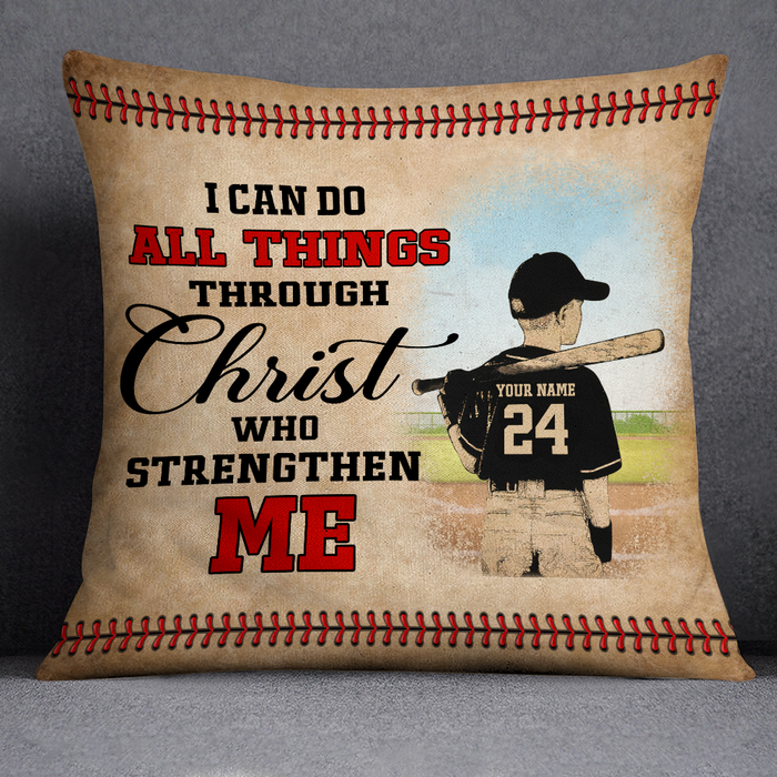 Personalized Love Baseball Pillow DB86 30O24 1