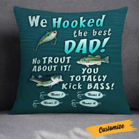 Personalized Fishing Dad Grandpa Pillow DB82 87O23 thumb 1