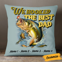 Personalized Fishing Dad Grandpa Pillow DB84 87O53 thumb 1