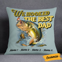 Personalized Fishing Dad Grandpa Pillow DB84 87O53 thumb 1