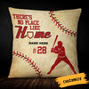 Personalized Love Baseball Home Pillow DB85 95O66 1