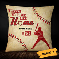 Personalized Love Baseball Home Pillow DB85 95O66 thumb 1