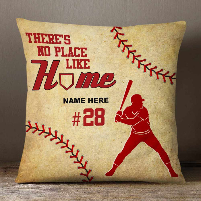 Personalized Love Baseball Home Pillow DB85 95O66 1