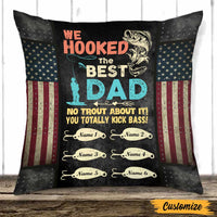 Personalized Fishing Dad Pillow DB81 30O47 thumb 1