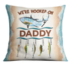 Personalized Fishing Dad Grandpa Pillow DB81 95O24 1