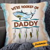 Personalized Fishing Dad Grandpa Pillow DB81 95O24 1