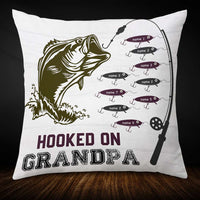 Personalized Fishing Dad Grandpa Pillow DB82 95O66 thumb 1