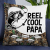 Personalized Fishing Reel Cool Grandpa Pillow DB83 30O18 1