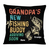 Personalized Fishing Dad Grandpa Pillow DB83 23O58 thumb 1