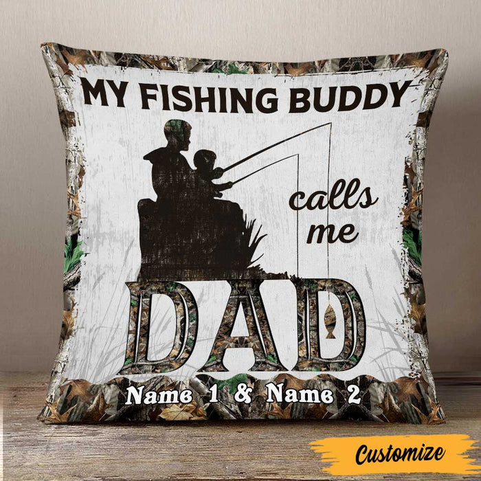 Personalized Fishing Dad Grandpa Pillow DB85 23O47 1