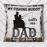 Personalized Fishing Dad Grandpa Pillow DB85 23O47 thumb 1