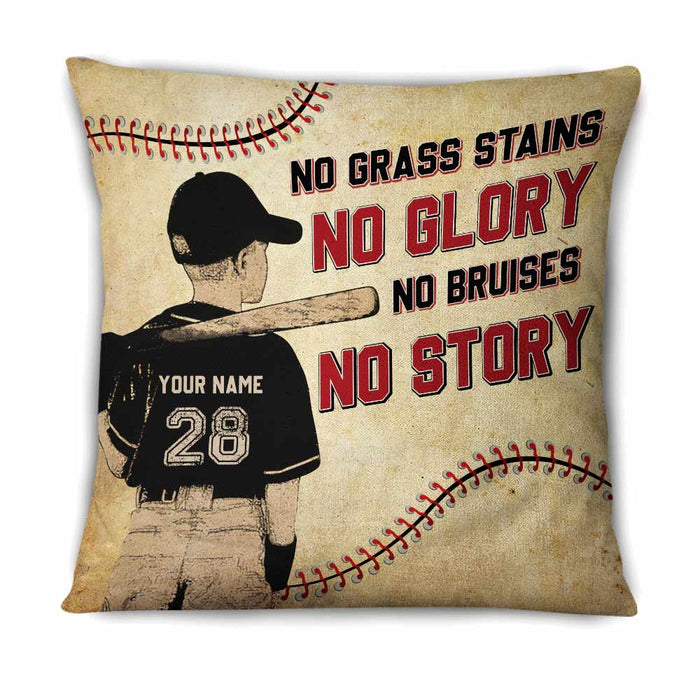 Personalized Love Baseball Pillow DB95 23O66 1