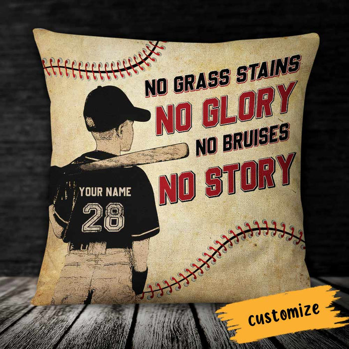 Personalized Love Baseball Pillow DB95 23O66 1