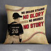 Personalized Love Baseball Pillow DB95 23O66 1