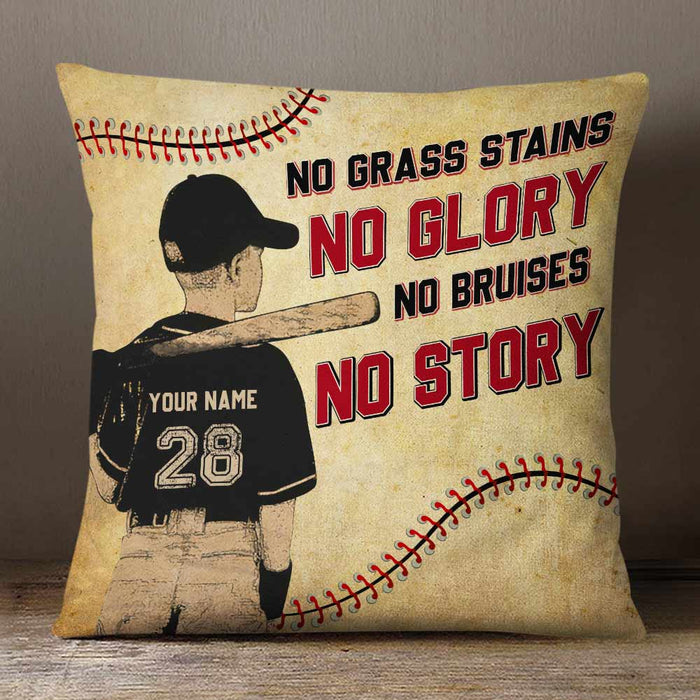 Personalized Love Baseball Pillow DB95 23O66 1