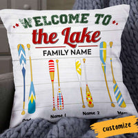 Personalized Welcome To The Lake Pillow DB97 23O66 thumb 1