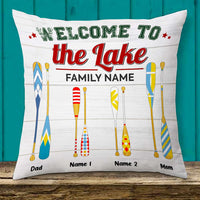 Personalized Welcome To The Lake Pillow DB97 23O66 thumb 1