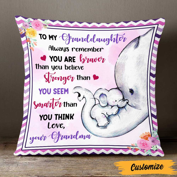 Personalized Mom Grandma Daughter Granddaughter Pillow DB95 87O47 1