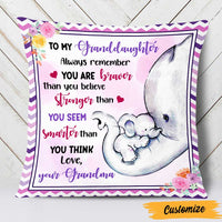 Personalized Mom Grandma Daughter Granddaughter Pillow DB95 87O47 thumb 1