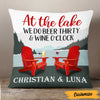 Personalized Lake House Beer Thirty Wine O Clock Pillow DB102 85O47 1