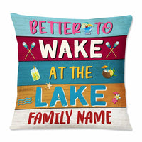 Personalized Lake Pillow DB101 87O57 thumb 1