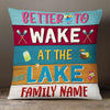 Personalized Lake Pillow DB101 87O57 1