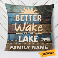 Personalized Wake At The Lake Pillow DB102 30O24 thumb 1