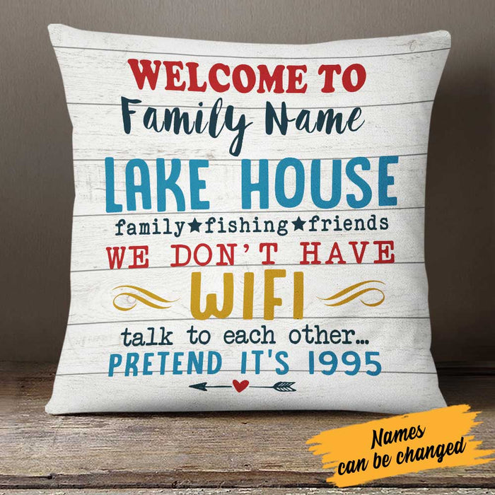 Personalized Lake Pillow DB103 30O23 1
