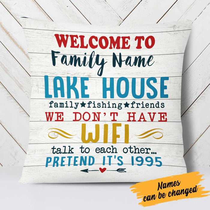Personalized Lake Pillow DB103 30O23 1
