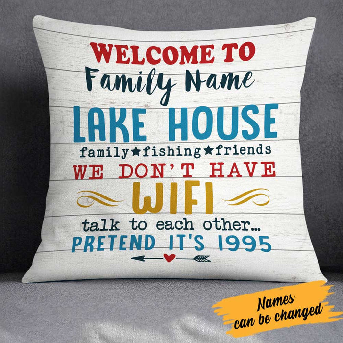 Personalized Lake Pillow DB103 30O23 1